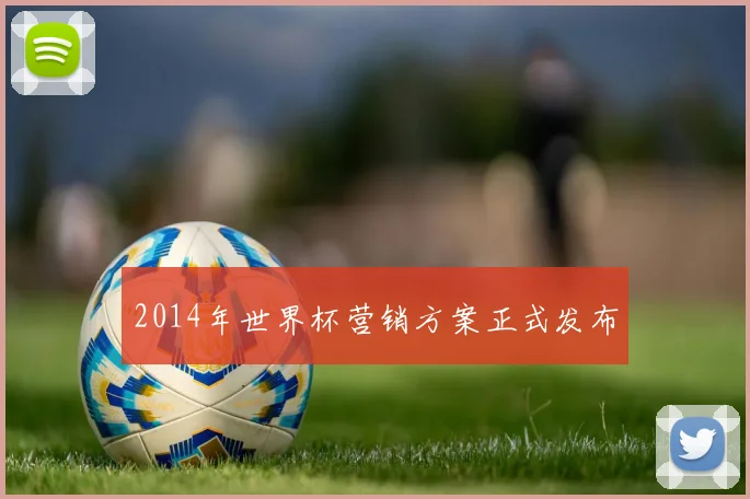 2014年世界杯营销方案正式发布