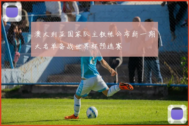 澳大利亚国家队主教练公布新一期大名单备战世界杯预选赛